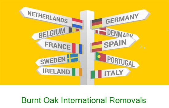 Burnt Oak international removal company